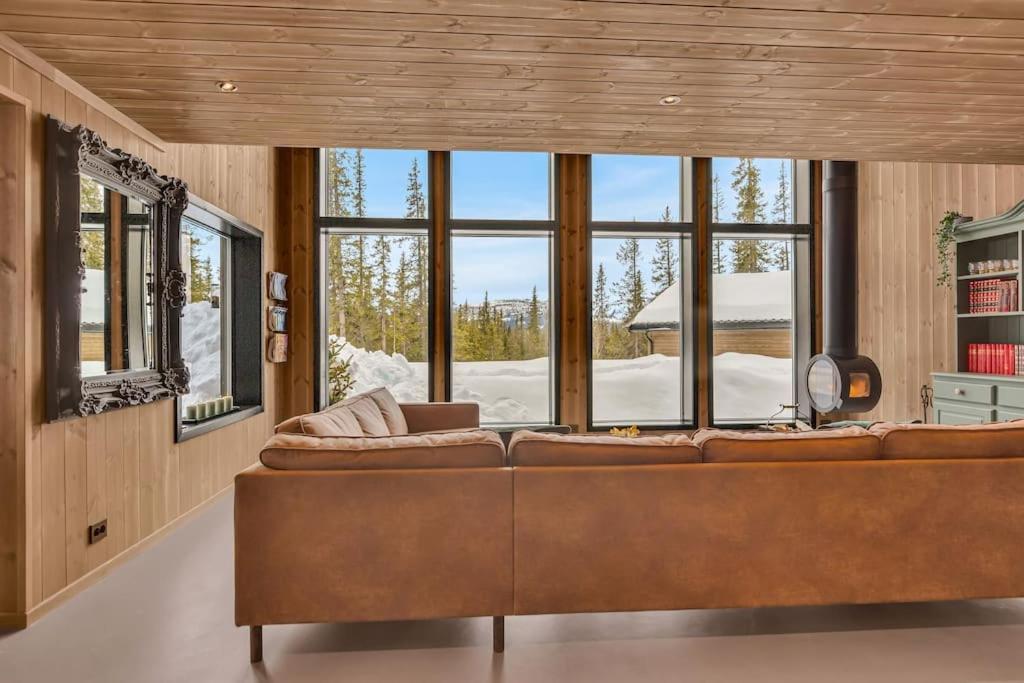 Peaceful Oasis. Panoramic Forest- & Mountain View. Sauna. Beitostolen Exteriér fotografie